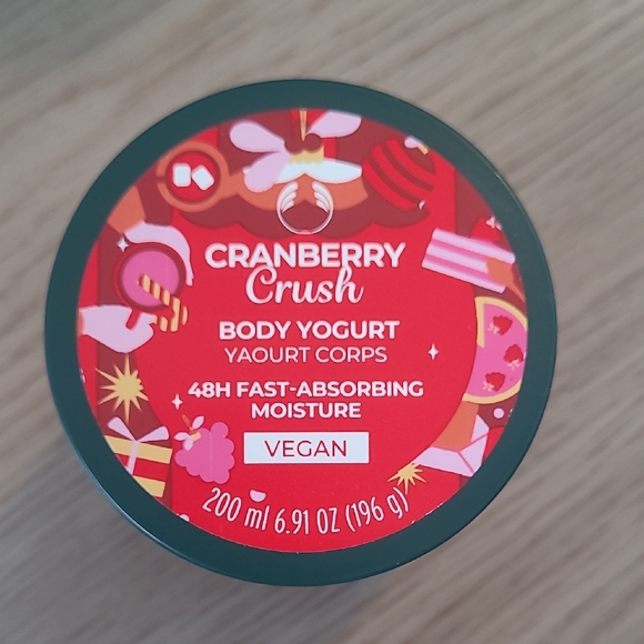 The Body Shop Other - The Body Shop Cranberry Crush Body Yogurt - Red